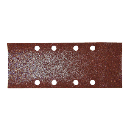 10 FEUILLES RECTANGULAIRES MAKITA ABRASIVES 93X230 MM GRAIN 240 - 4 + 4 TROUS-P318370-240