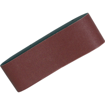 5 BANDES ABRASIVES MAKITA 76X457 MM GRAIN 120 POUR BOIS MÉTAL-P370910
