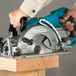 SCIE CIRCULAIRE SANS FIL A POIGNEE ARRIERE 185MM MAKITA - RS001GM101