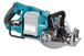 SCIE CIRCULAIRE SANS FIL À POIGNÉE ARRIÈRE 185 MM 40VMAX MAKITA - RS001GZ