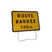 PANNEAU KC1 ROUTE BARREE 800X600 DISQ T1 - NADIA SIGNALISATION - 1004366