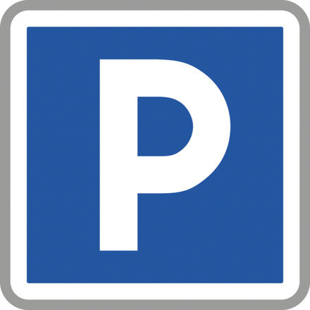 Panneau carré Stationnement Aménagé 500 Ecolign C1a cl1 - NADIA SIGNALISATION - 1011036