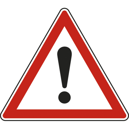 Panneau triangle Autres dangers 1000 Ecolign A14 cl2 - NADIA SIGNALISATION - 1011807