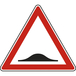Panneau triangle Ralentisseur Dos-d'âne 700 Ecolign A2b cl1 - NADIA SIGNALISATION - 1011906