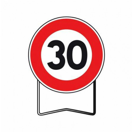 PANNEAU BK14 NADIA SIGNALISATION LIMIT 30KM/H 850MM T1 - 201216