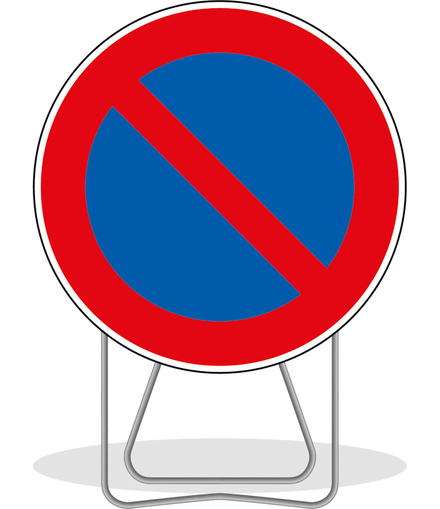 PANNEAU BK6A1 NADIA SIGNALISATION INTERDIT STAT 650MM T1- 201223