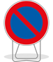PANNEAU BK6A1 NADIA SIGNALISATION INTERDIT STAT 650MM T1- 201223
