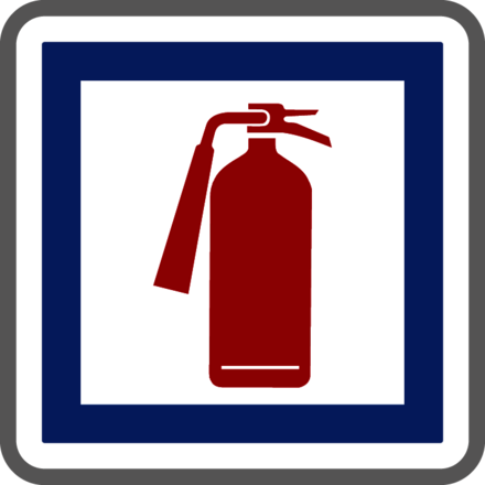 Panneau carré Moyen de lutte contre l'incendie 350 ECOLIGN CE29 cl1 - NADIA SIGNALISATION - CAR350E1CE29