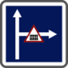 Panneau carré conditions circulation spéciales 350 Ecolign C24cex1 cl2 - NADIA SIGNALISATION - CAR350E2C24cex1