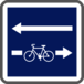 Panneau carré conditions circulation voie 350 Ecolign C24cex2 cl2 - NADIA SIGNALISATION - CAR350E2C24cex2