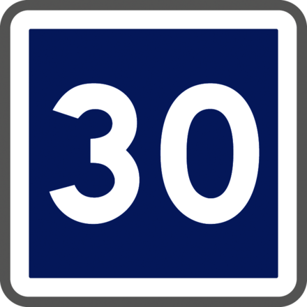 Panneau carré vitesse conseillée 500 Ecolign C4a cl2 - NADIA SIGNALISATION - CAR500E2C4a