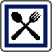 Panneau carré Restaurant ouvert 7 jours sur 7 700 Ecolign CE16 cl2 - NADIA SIGNALISATION - CAR700E2CE16