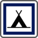 Panneau carré camping pour tentes 700 ECOLIGN CE4a cl2 - NADIA SIGNALISATION - CAR700E2CE4a