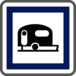 Panneau carré camping caravanes autocaravanes 700 Ecolign CE4b cl2 - NADIA SIGNALISATION - CAR700E2CE4b