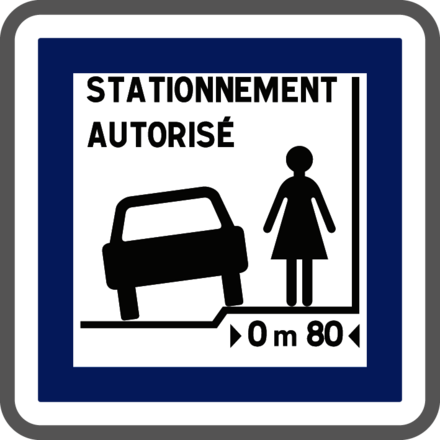 Panneau carré installations ou services divers 700 CE50n cl2 - NADIA SIGNALISATION - CAR700E2CE50n