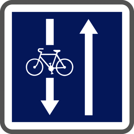 Panneau carré Indication conditions circulation 900 Ecolign C24aex3 cl2 - NADIA SIGNALISATION - CAR900E2C24aex3