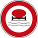 Panneau disque Accès interdit transport matières polluantes 850 Ecolign B18b cl2 - NADIA SIGNALISATION - DIS850E2B18b