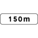 Panonceau indiquer distance 500x150 M1 150M cl1 - NADIA SIGNALISATION - PNC5001501M1150M