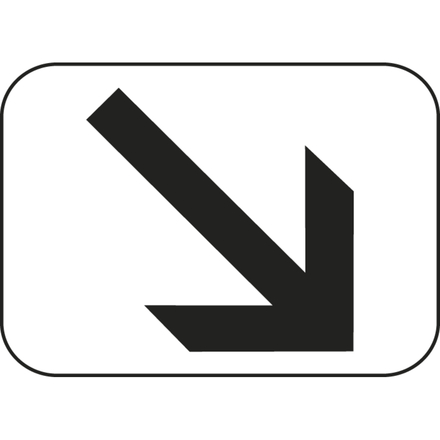 Panneau rectangulaire directionnel 500x200 M3b ex.4 cl1 - NADIA SIGNALISATION - PNC500200E1M3be4