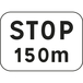 Panonceau STOP 500x200 M5 cl1 - NADIA SIGNALISATION - PNC500200E1M5