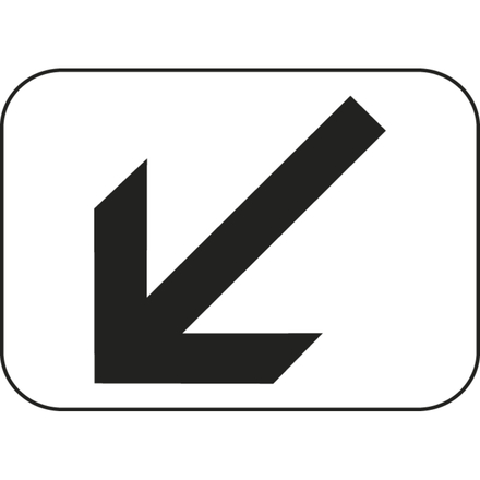 Panneau position directionnel 700x700 Ecolign M3b ex.3 cl2 - NADIA SIGNALISATION - PNC700700E2M3be3
