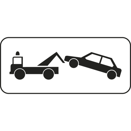 Panonceau complémentaire stationnement arrêt 700x700 Ecolign M6a cl2 - NADIA SIGNALISATION - PNC700700E2M6a