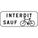 Panneau indications diverses 700x700 M9v1 cl2 - NADIA SIGNALISATION - PNC700700E2M9v1