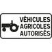 Panneau signalant dérogations ou prescriptions 900x250 M11a cl1 - NADIA SIGNALISATION - PNC900250E1M11a