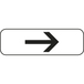 Panonceau directionnel 900x250 Ecolign M3b ex.1 cl1 - NADIA SIGNALISATION - PNC900250E1M3be1