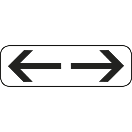 Panonceau position directionnel 900x250 Ecolign M3b ex.6 cl1 - NADIA SIGNALISATION - PNC900250E1M3be6