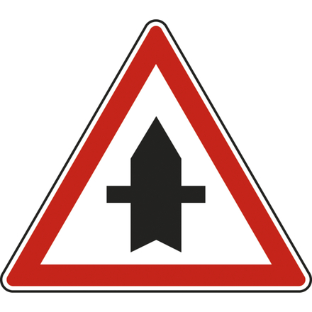 Panneau triangle Intersection à céder le passage 500 Ecolign AB2 cl2 - NADIA SIGNALISATION - TRI500E2AB2
