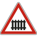 Panneau triangle passage à niveau manuel ou automatique 700 Ecolign A7 cl2 - NADIA SIGNALISATION - TRI700E2A7