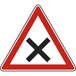 Panneau triangle Céder Passage Intersection 700 Ecolign AB1 cl2 - NADIA SIGNALISATION - TRI700E2AB1