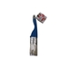Brosse plate ErgoTouch acrylique n°40 en Fillpro Air Touch - NESPOLI - 18301 40