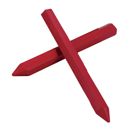 2 craies forestières hexagonales rouges - NESPOLI - 291713