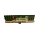 Balai coco zébré 37 cm semelle bois FSC - NESPOLI - 46152