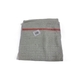 Serpillière écrue 60x50 tissu beige rayé rouge - NESPOLI - 496292