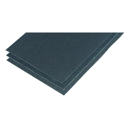Pochette de 3 feuilles toile émeri grain moyen 80 - NESPOLI - 749220
