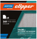 5 FEUILLE TISSUS ABRASIF NORTON SUPER FLEXIBLE 230X2 - 66261118246