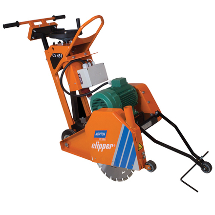 Scie à sol électrique Norton Clipper CS451 ET Ø 350 mm 400 V - 70184601972