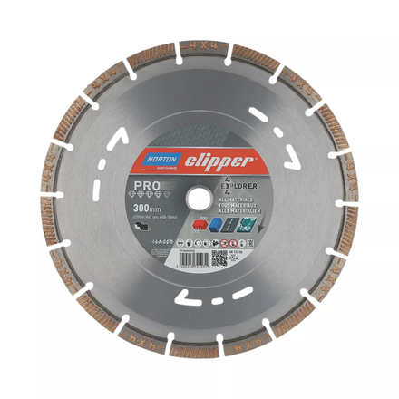 Disques diamant Clipper-PRO 4X4 EXPLORER-300-12x3 NORTON - 70184602022