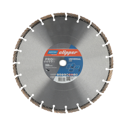 Disques diamant Clipper-PRO UNIVERSAL LASER-300-12x3.1 NORTON - 70184607689