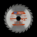 Lame carbure débit 190x2.8/1.8x30 z24 NORTON CLIPPER - 70184608052
