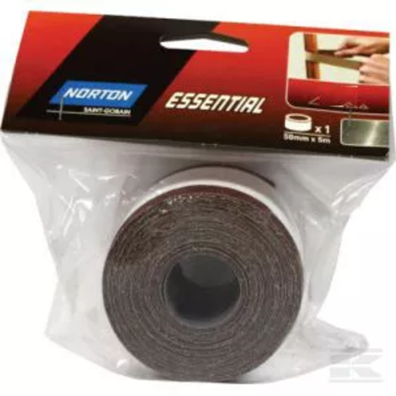 Rouleaux toile souple pour plombier en 5 m NORTON pour poncage Grain 100-77696089228