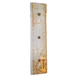 Contre lame de godet centrale reversible 3 trous en 1
