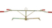 PINCE POUR DEPLACEMENT BORDURE 1M VZ-1 - PROBST - 53100140