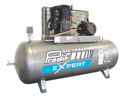 Compresseur bi-étagé PRODIF 500 litres 10 CV 13 bar - FF052513300