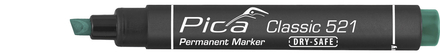 Marqueur pica classic 521 permanent biseauté vert PICA - 52136