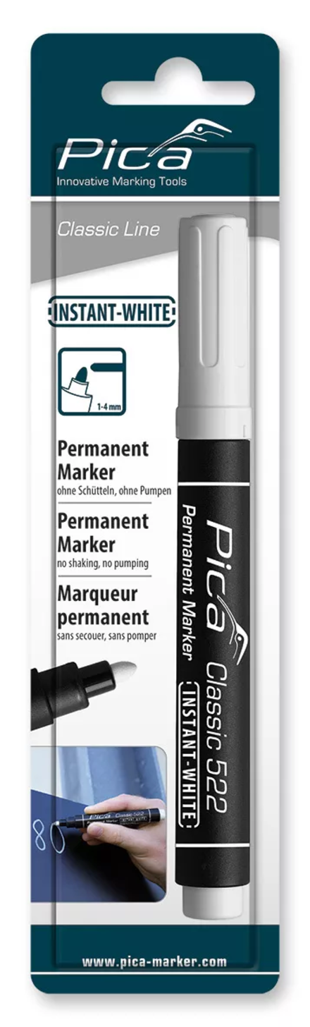 Marqueur pica classic 'instant white' 2 - 4mm PICA - 52252