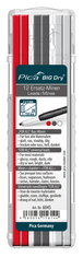 Etui de 12 mines assorties picabig dry mines rouges/graphites/blanches PICA - 6045